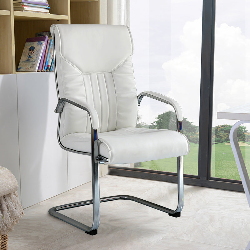 Modern Executive Computer Chair with Wheels Swivel Office Chair with Padded Arms