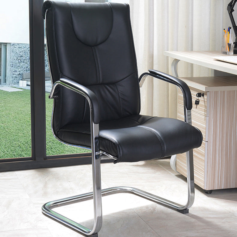 Modern Executive Computer Chair with Wheels Swivel Office Chair with Padded Arms