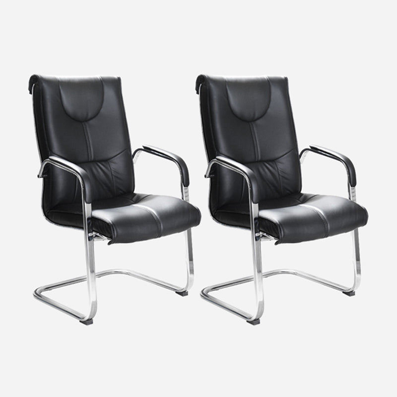 Modern Executive Computer Chair with Wheels Swivel Office Chair with Padded Arms