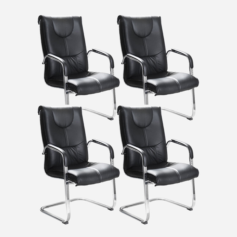 Modern Executive Computer Chair with Wheels Swivel Office Chair with Padded Arms