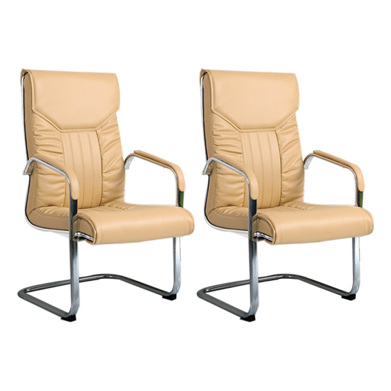 Modern Executive Computer Chair with Wheels Swivel Office Chair with Padded Arms