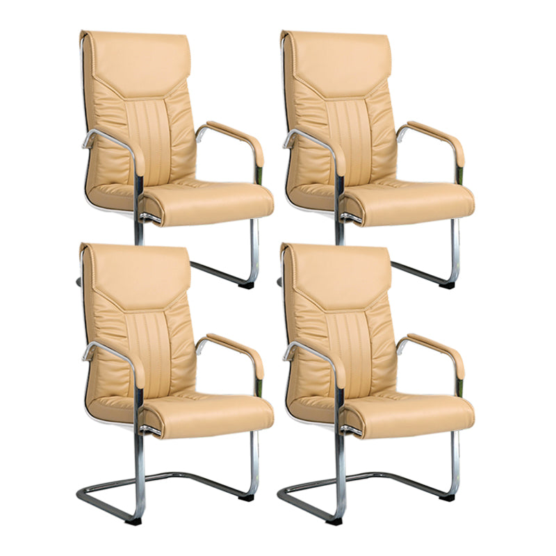 Modern Executive Computer Chair with Wheels Swivel Office Chair with Padded Arms