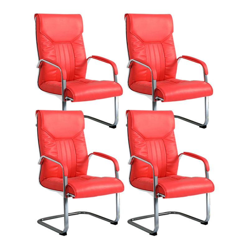 Modern Executive Computer Chair with Wheels Swivel Office Chair with Padded Arms