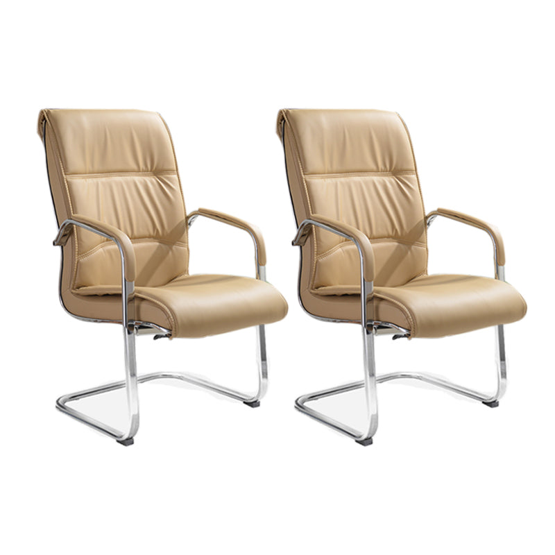 Modern Executive Computer Chair with Wheels Swivel Office Chair with Padded Arms