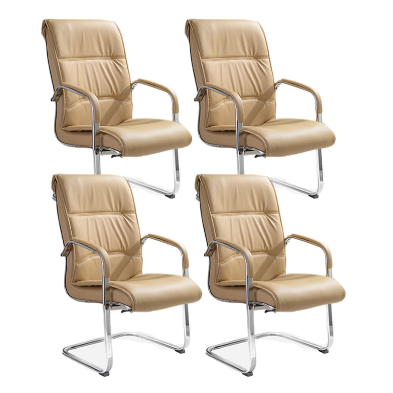 Modern Executive Computer Chair with Wheels Swivel Office Chair with Padded Arms