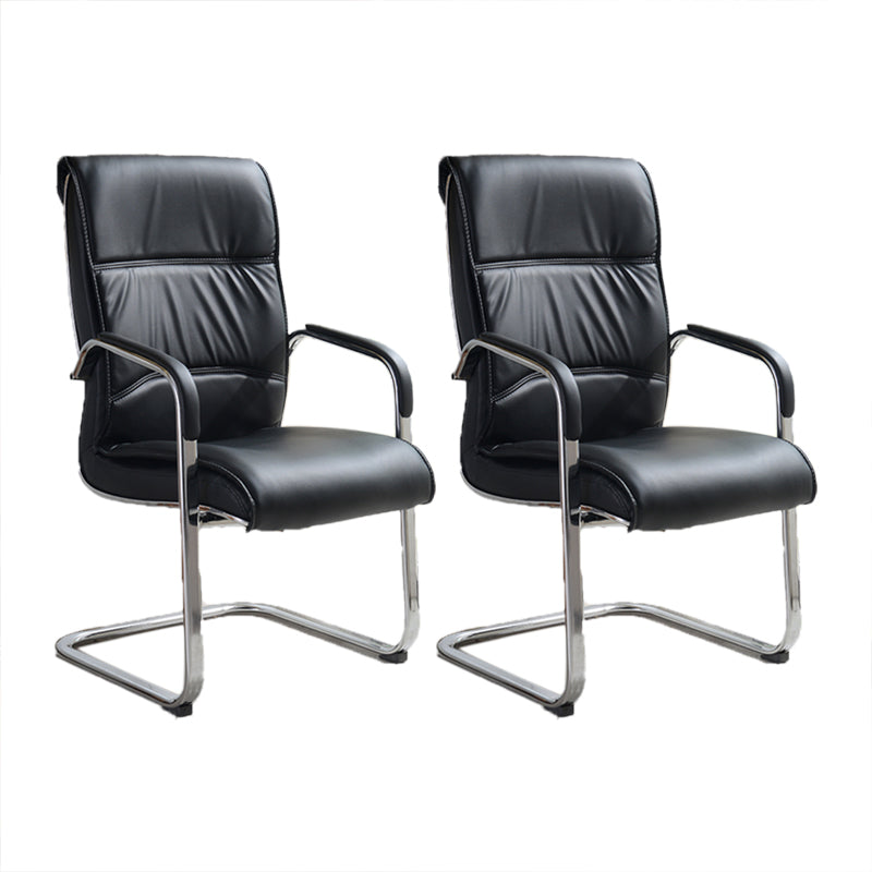 Modern Executive Computer Chair with Wheels Swivel Office Chair with Padded Arms