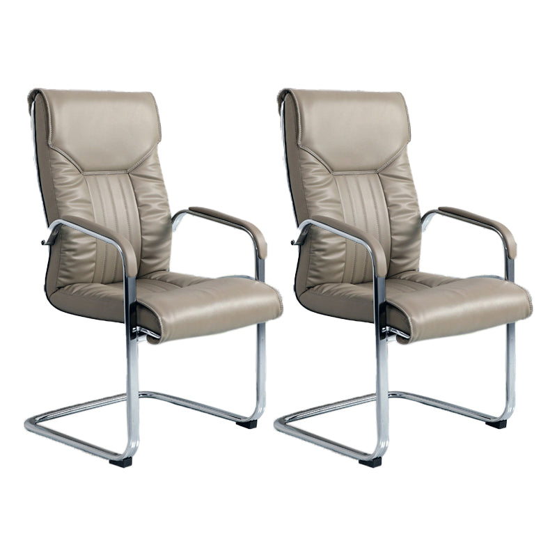 Modern Executive Computer Chair with Wheels Swivel Office Chair with Padded Arms
