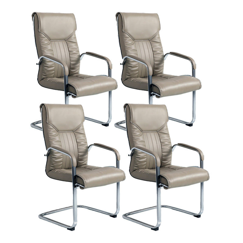 Modern Executive Computer Chair with Wheels Swivel Office Chair with Padded Arms