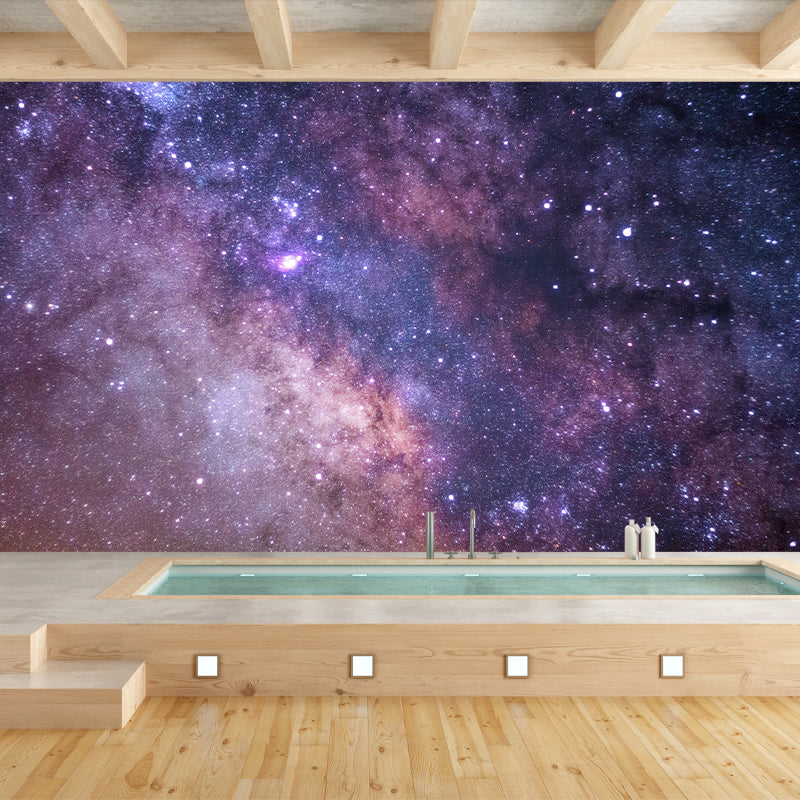Stain Resistant Modern Universe Wall Mural Living Room Wallpaper