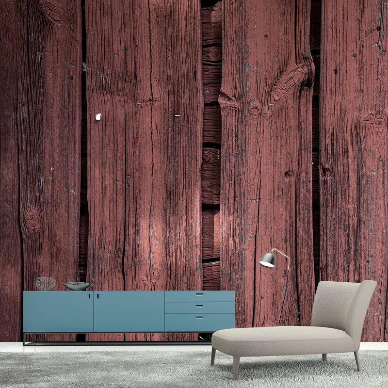 Wood Texture Decorative Modern Wall Mural Drawing Room Wallpaper