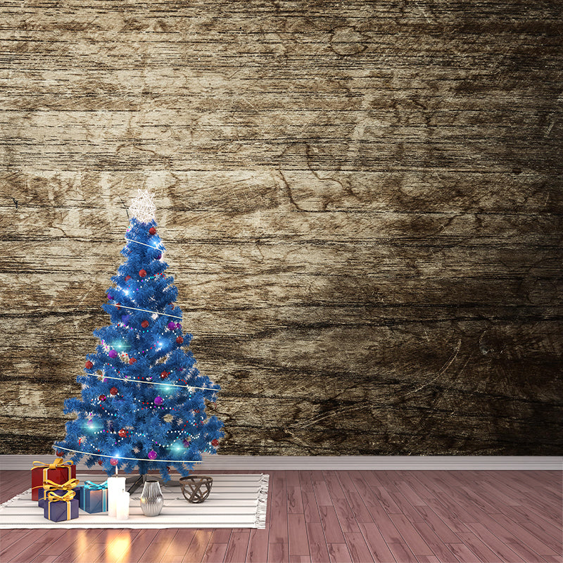 Wood Texture Environment Friendly Wallpaper Living Room Wallpaper