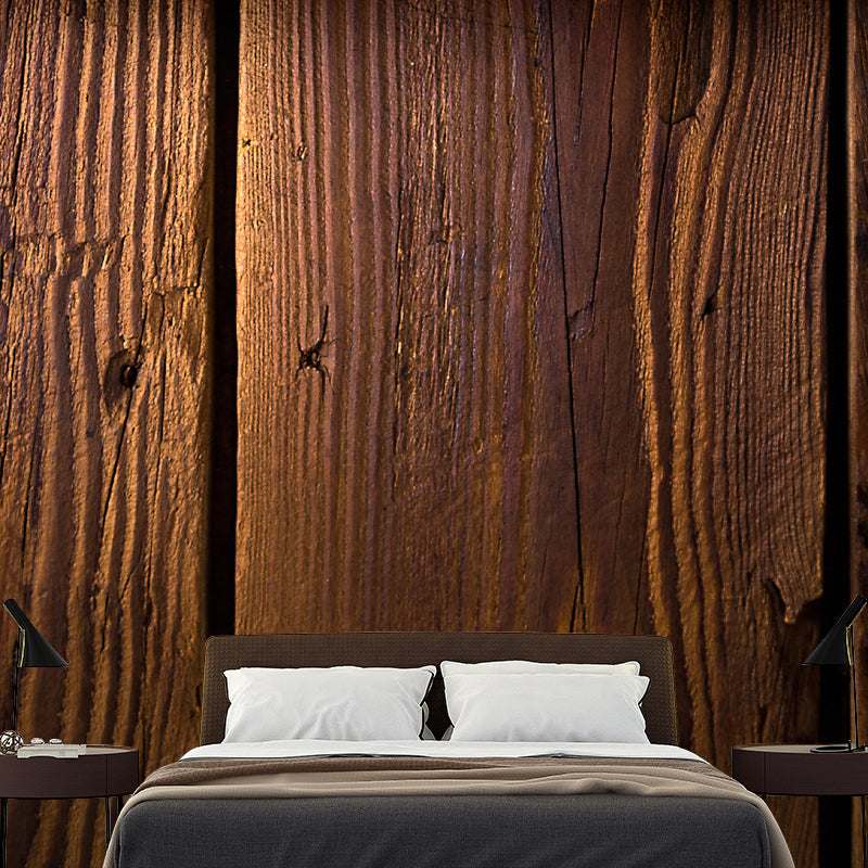 Environmental Modern Wallpaper Wood Texture Living Room Wall Mural