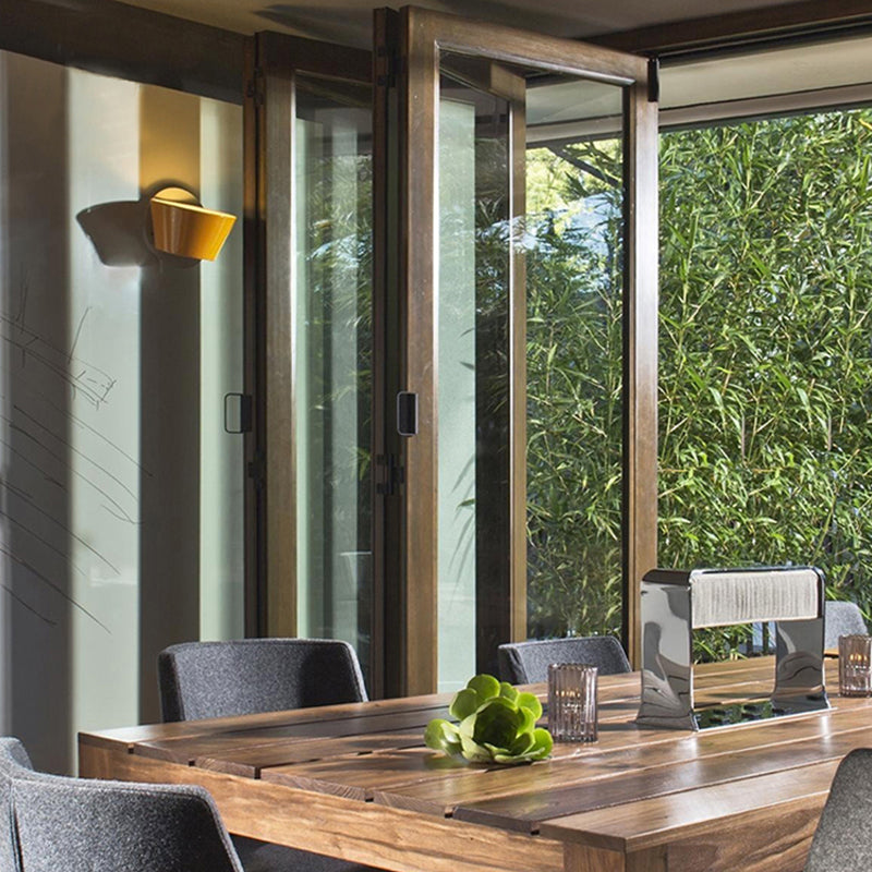 Nordic Style Metal Wall Light Colorful Rotatable Reading Wall Sconce for Bedroom