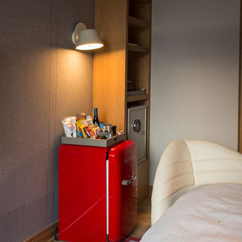 Nordic Style Metal Wall Light Colorful Rotatable Reading Wall Sconce for Bedroom