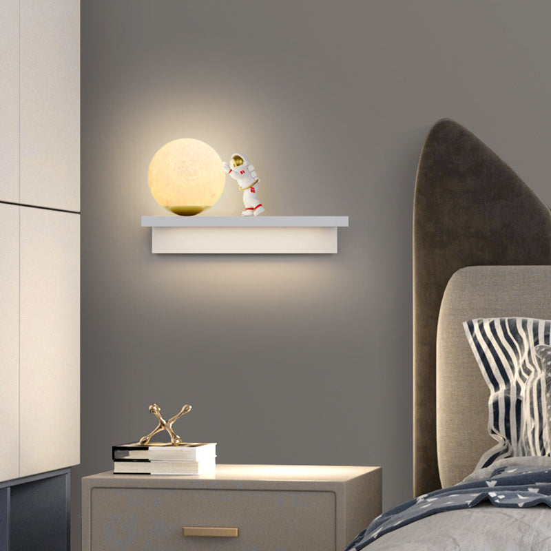 Modern Style Astronaut Wall Light Simple Wall Lamp for Children's Room