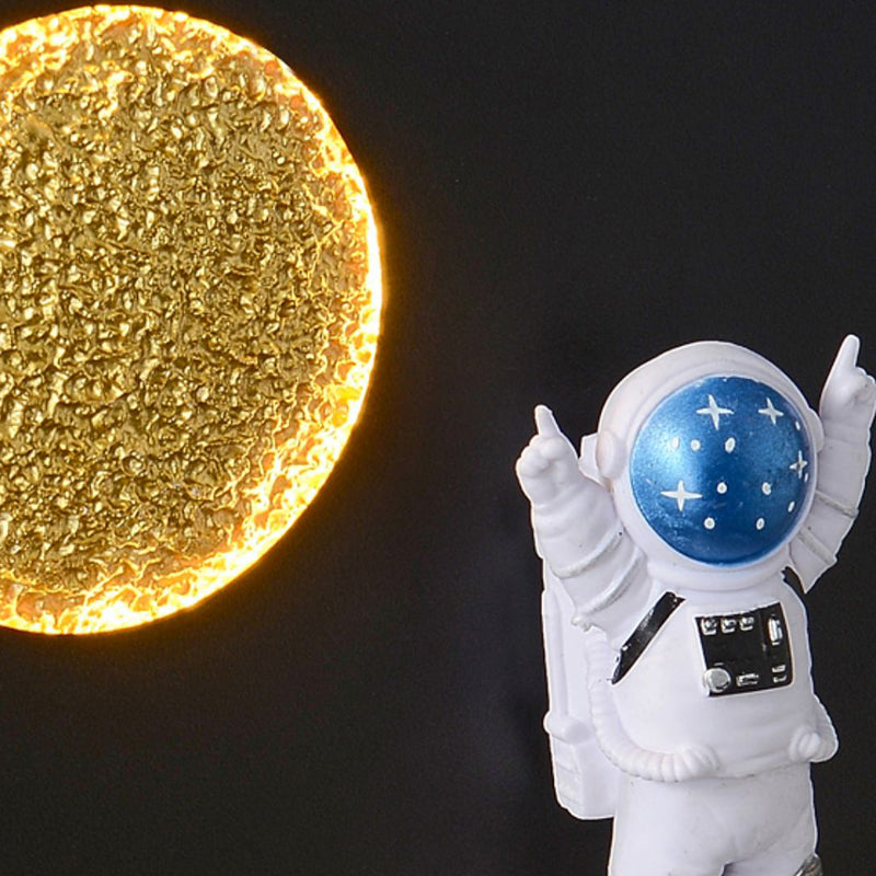 Metal Geometric Wall Lighting Kid 1-Light Wall Mount Light Fixture (Decoration Included)