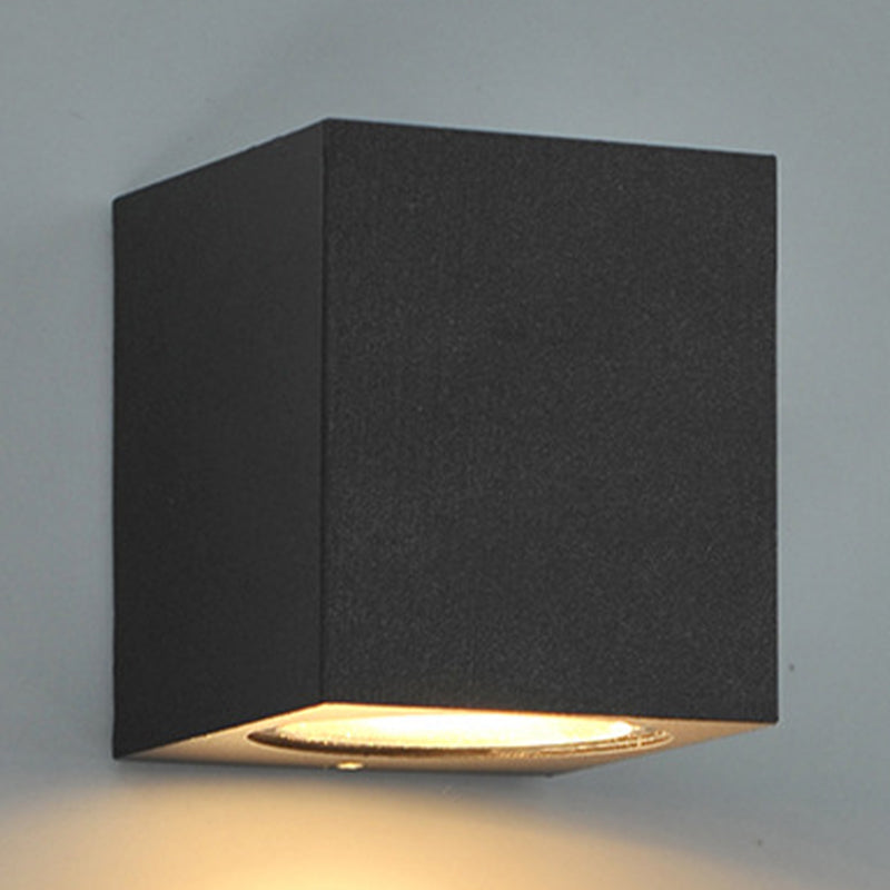 1 Light Geometric Wall Lights Modern Style Metal Wall Lighting Ideas