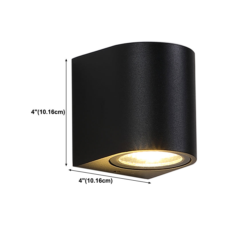 1 Light Geometric Wall Lights Modern Style Metal Wall Lighting Ideas