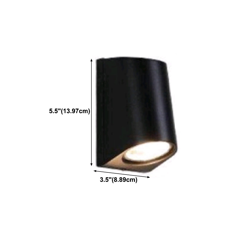 1 Light Geometric Wall Lights Modern Style Metal Wall Lighting Ideas