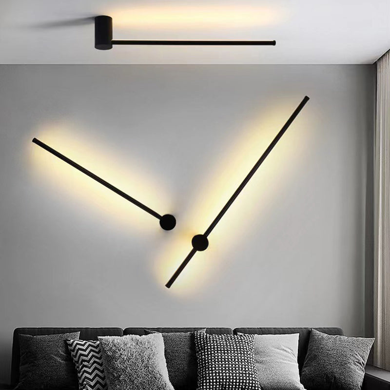 Metal Sconce Light Fixture Simple LED Wall Mount Light Fixture