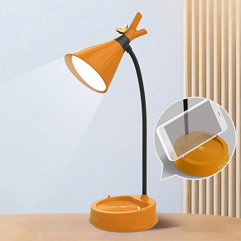 1 Light Table Lighting Modern Style Metal Table Lighting for Bedroom