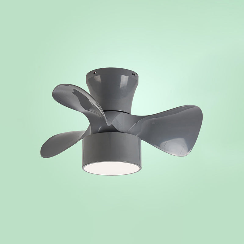 Modern Style Ceiling Fan Light 1-Light LED Ceiling Mount Light for Living Room