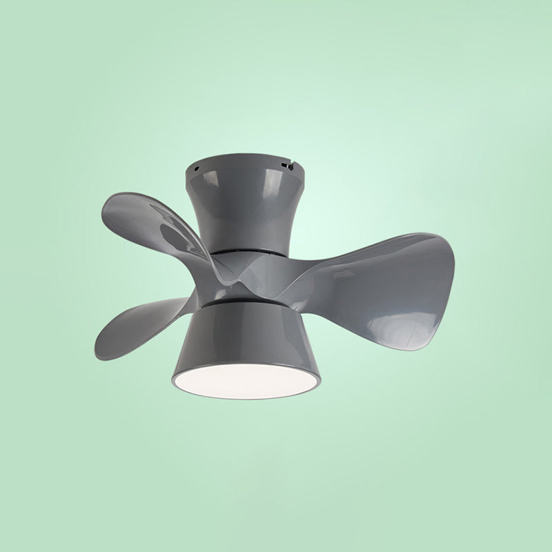Modern Style Ceiling Fan Light 1-Light LED Ceiling Mount Light for Living Room