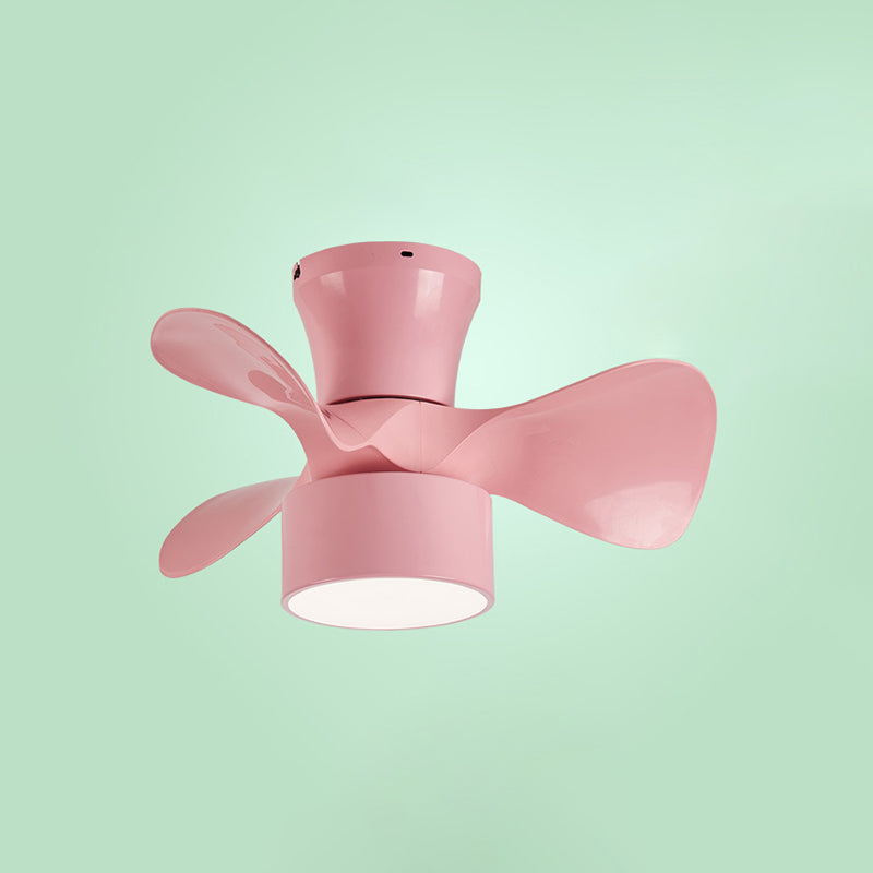 Modern Style Ceiling Fan Light 1-Light LED Ceiling Mount Light for Living Room