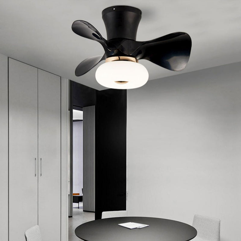 Modern Style Ceiling Fan Light 1-Light LED Ceiling Mount Light for Living Room