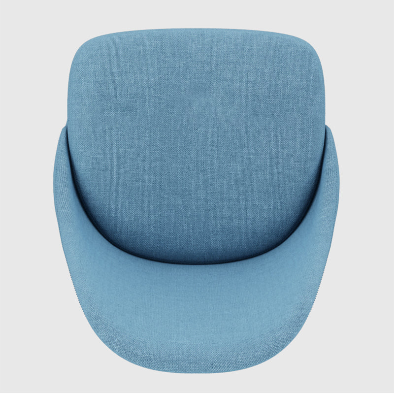 Armless Chair 17.7" L x19.6" W x31.4" H Solid Wood Frame Chair for Living Room