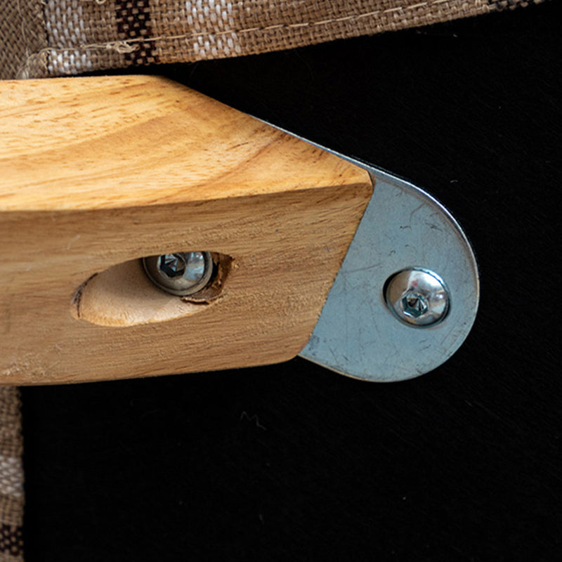 Armless Chair 18.1" L x21.6" W x26.7" H Solid Wood Frame Chair