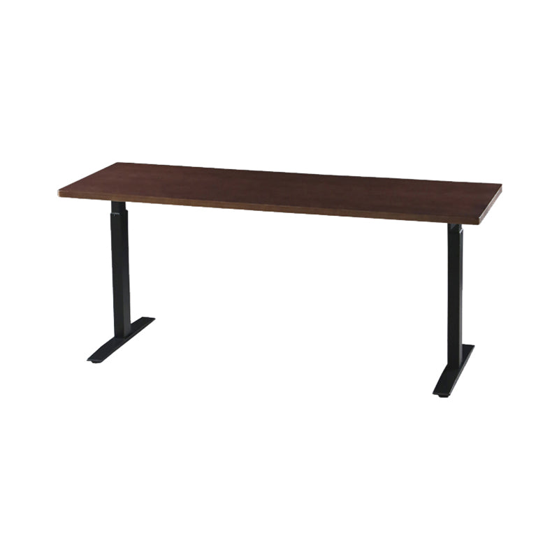 Industrial Style Wood Top Counter Table Liftable Bar Table for Coffee Shop