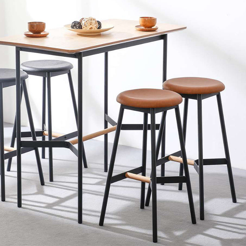 Modern Style Round Bar-stool Metal Counter Bar Stool for Restaurant