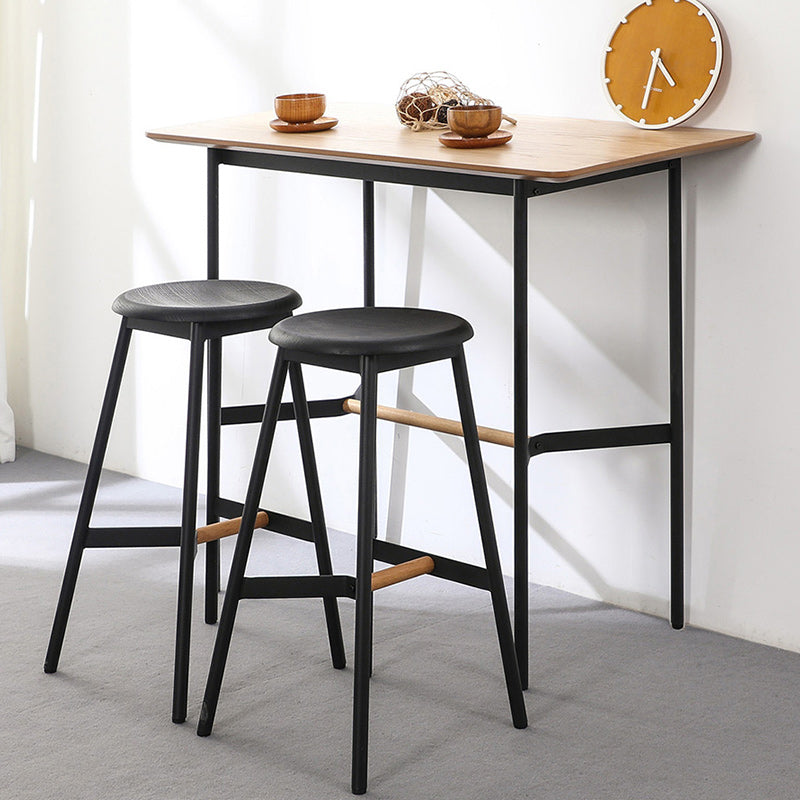 Modern Style Round Bar-stool Metal Counter Bar Stool for Restaurant
