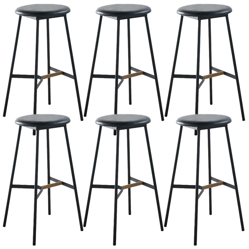 Modern Style Round Bar-stool Metal Counter Bar Stool for Restaurant