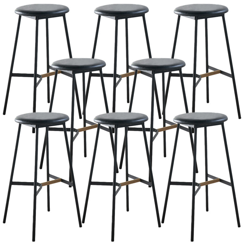 Modern Style Round Bar-stool Metal Counter Bar Stool for Restaurant