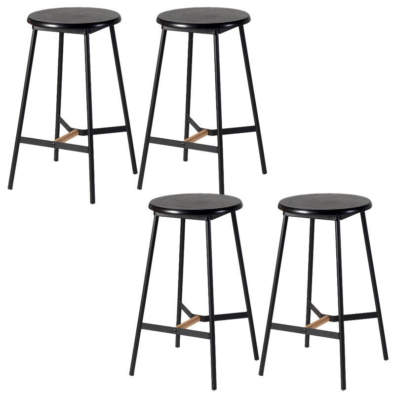 Modern Style Round Bar-stool Metal Counter Bar Stool for Restaurant