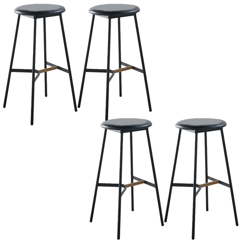 Modern Style Round Bar-stool Metal Counter Bar Stool for Restaurant