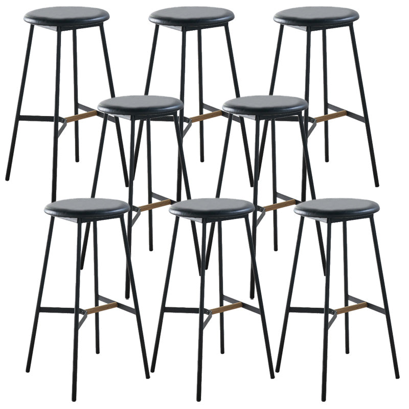 Modern Style Round Bar-stool Metal Counter Bar Stool for Restaurant