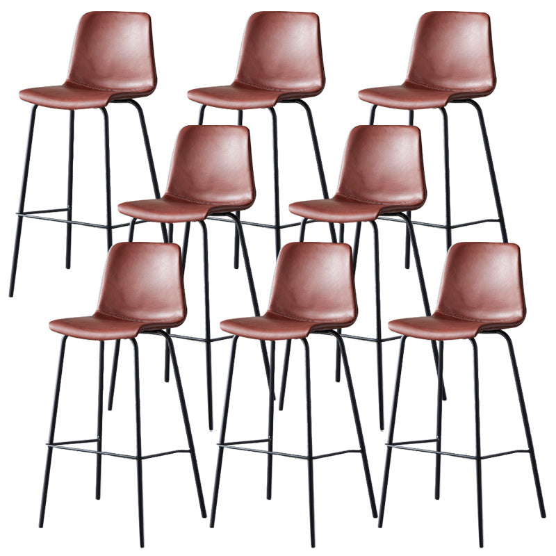 Nordic Style Bar Stool Metal Counter Bar Stool for Restaurant