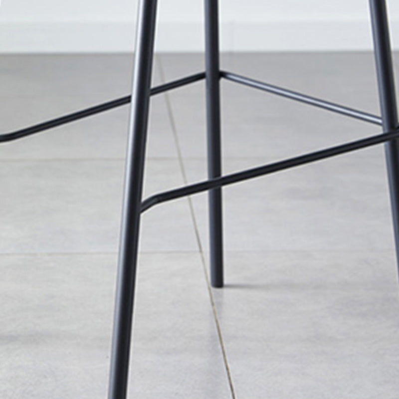 Nordic Style Bar Stool Metal Counter Bar Stool for Restaurant