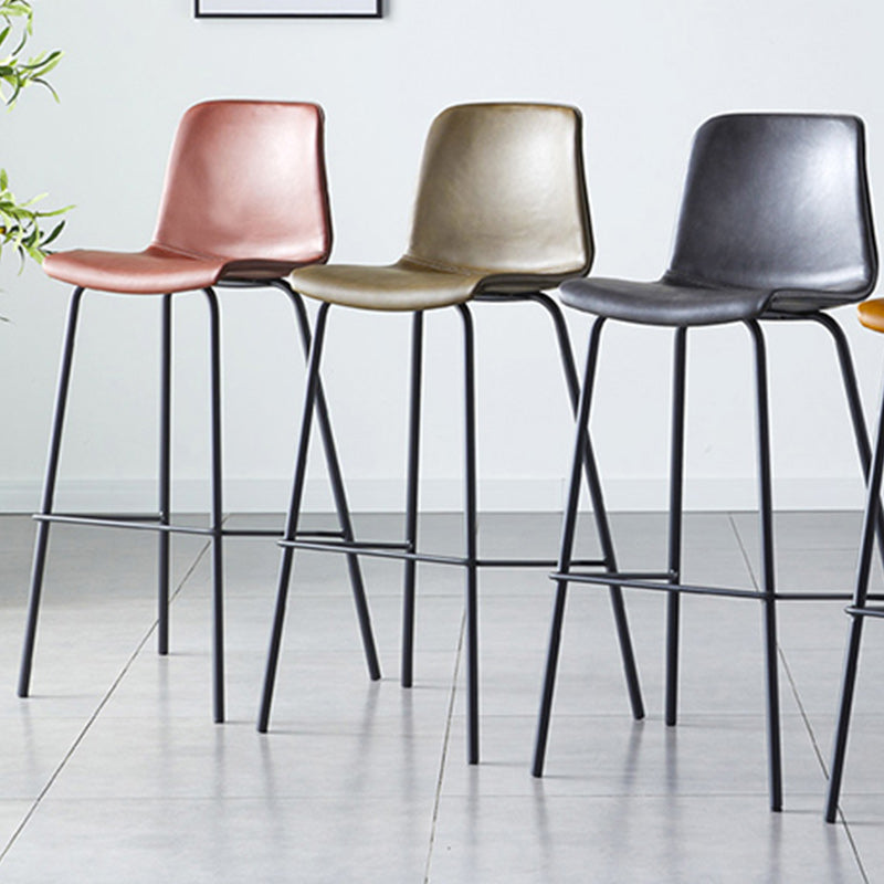 Nordic Style Bar Stool Metal Counter Bar Stool for Restaurant