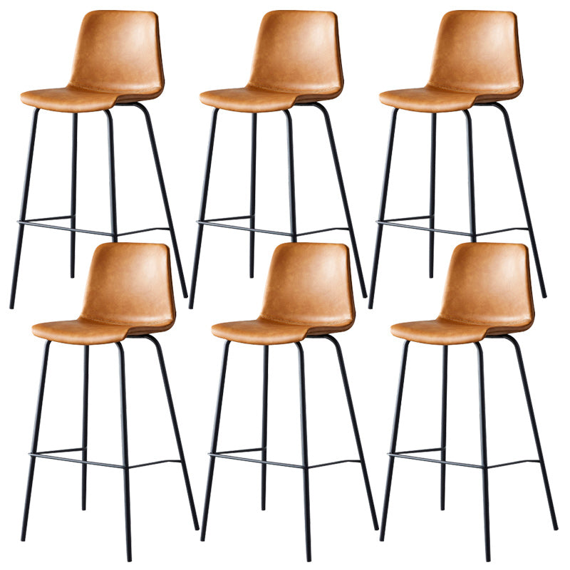 Nordic Style Bar Stool Metal Counter Bar Stool for Restaurant
