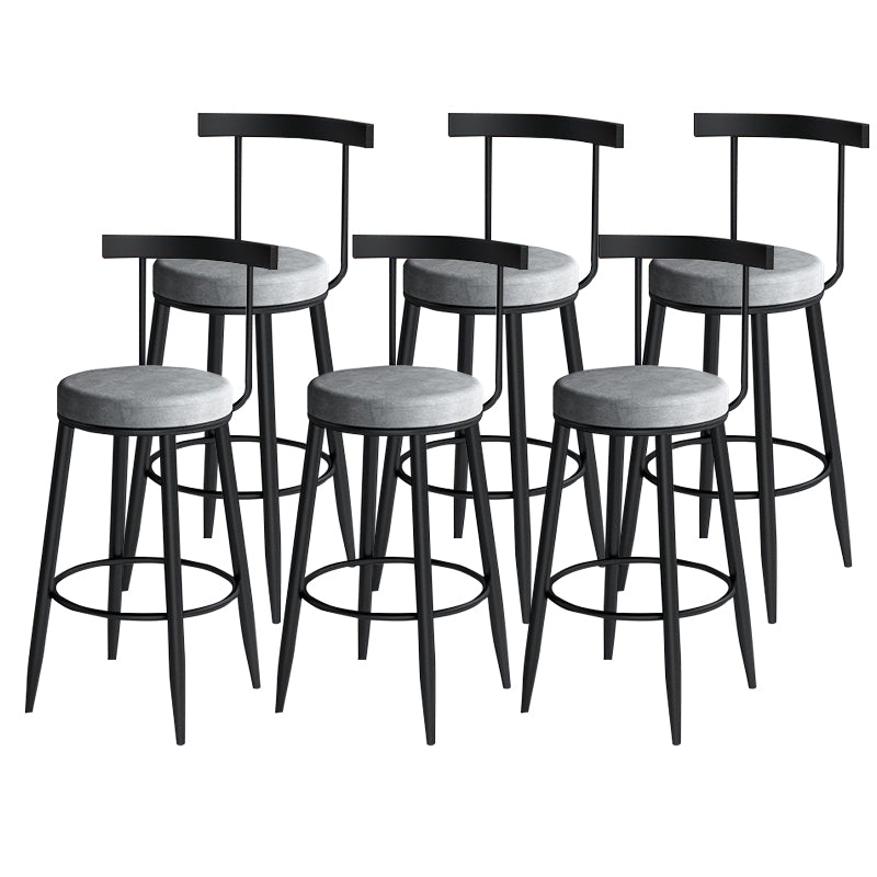 Industrial Style Bar-stool Metal Counter Bar Stool for Restaurant