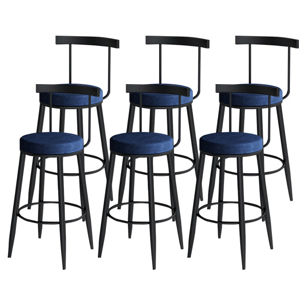 Industrial Style Bar-stool Metal Counter Bar Stool for Restaurant