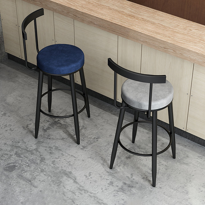 Industrial Style Bar-stool Metal Counter Bar Stool for Restaurant