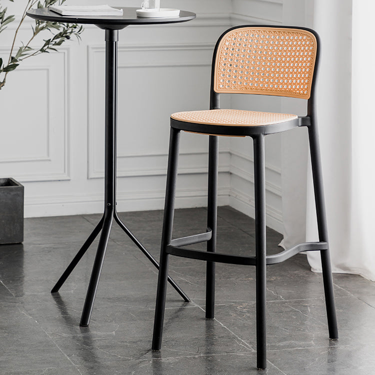 Contemporary Style Bar-stool Plastic Counter Bar Stool for Home