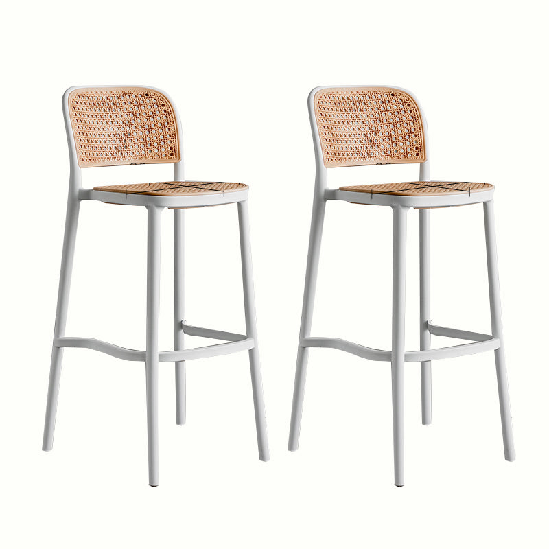 Contemporary Style Bar-stool Plastic Counter Bar Stool for Home