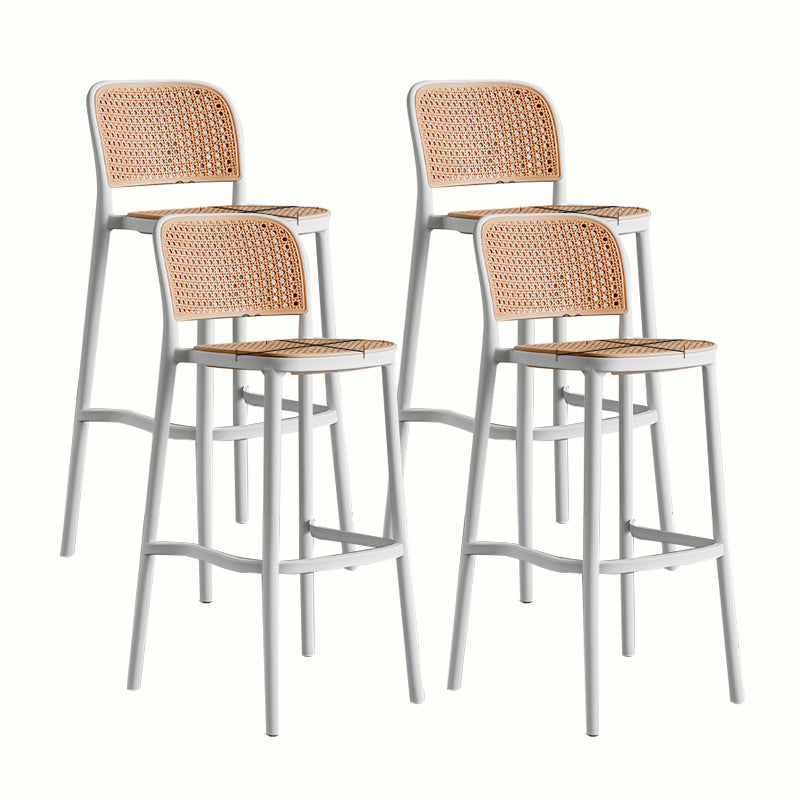 Contemporary Style Bar-stool Plastic Counter Bar Stool for Home