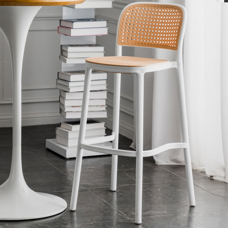 Contemporary Style Bar-stool Plastic Counter Bar Stool for Home